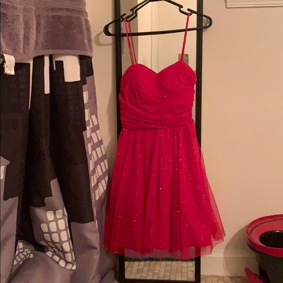 beautiful short red dresses